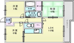 サニープラザの物件間取画像